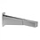 Multinox Plankdrager opschroefbaar voor wandplank | Lengte 30 cm.