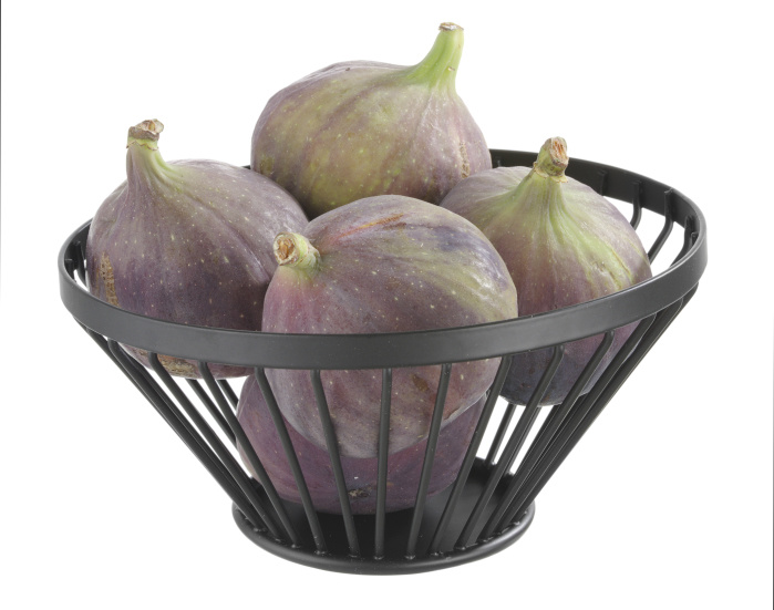 Hendi Fruitkorf schuin zwart | ø150x(H)80mm