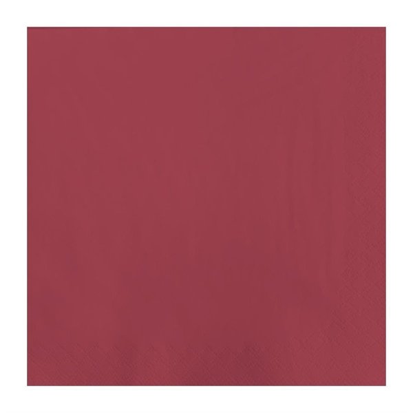 Fasana Tissue servetten bordeaux professional | 33x33cm