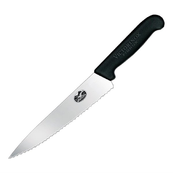 Victorinox Koksmes gekarteld Fibrox 19cm