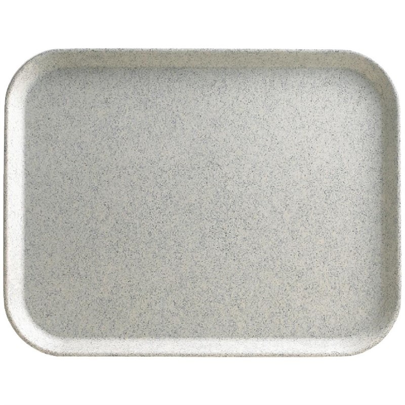 Cambro Versa Lite polyester dienblad gespikkeld rook klein | 43x33cm