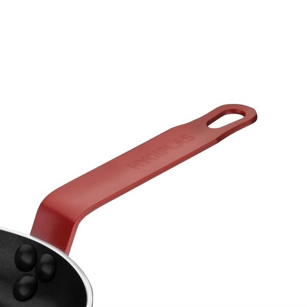 Hygiplas Koekenpan Anti-aanbak Teflon Platinum Plus 280mm rood handvat