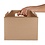 Colpac Kraft dozen groot recyclebaar 26,5x12,8x(H)18cm| 125 stuks