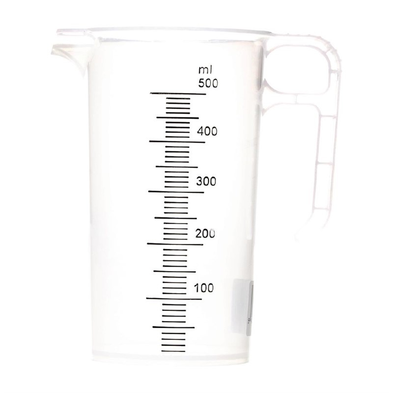 Pro-Measures Maatbeker polypropyleen 0.5 liter