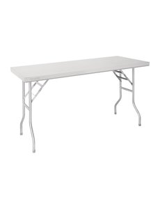 Vogue Werktafel inklapbaar RVS | 1220x610xH780 mm.