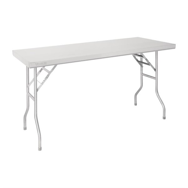 Vogue Vogue Werktafel inklapbaar RVS | 1220x610xH780 mm.