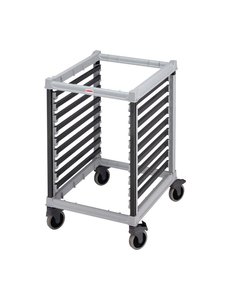 Cambro Regaalwagen met 18 etages GN2/1 | 65x84xH102cm