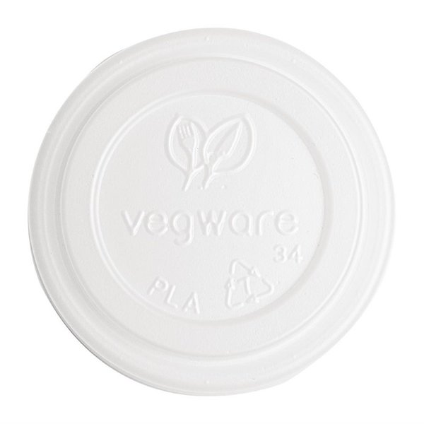 Vegware CPLA deksels voor Vegware 62-serie | 2000 stuks)