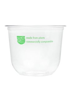 Vegware Composteerbare ronde bakjes 350 gram | 1000 stuks