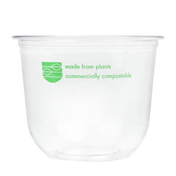 Vegware Composteerbare ronde bakjes 350 gram | 1000 stuks