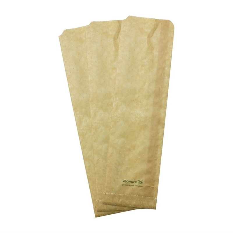 Vegware Composteerbare warmhoudzakken 356x101mm | 500 stuks, foto 2 van 2