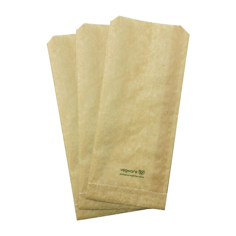 Vegware Composteerbare warmhoudzakken 292x127mm | 500 stuks, foto 2 van 2