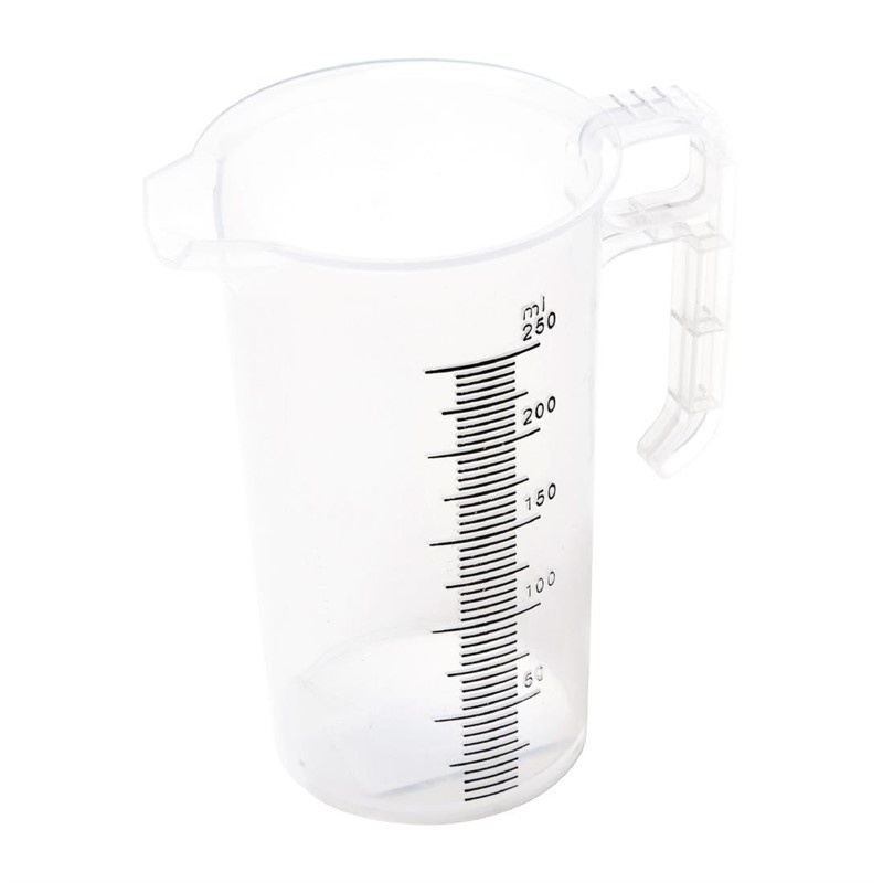 Pro-Measures Polypropyleen maatbeker 250ml, foto 2 van 4
