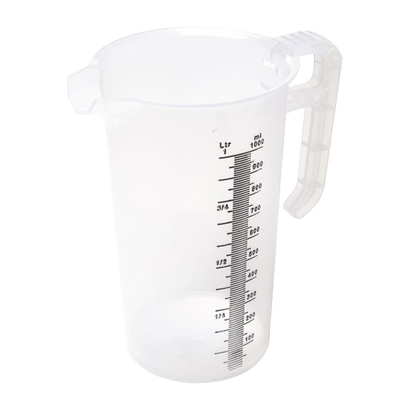Pro-Measures Maatbeker polypropyleen 1 liter, foto 2 van 4