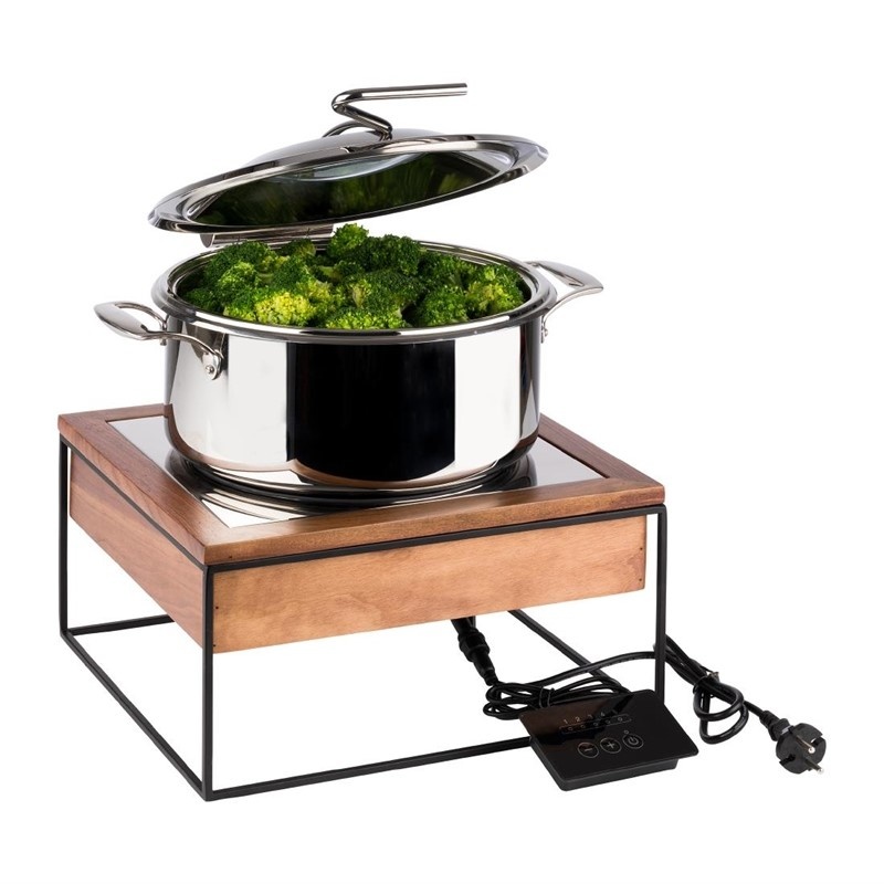 APS APS Inductiekookplaat voor buffet | 900Watt | 354x325mm, foto 2 van 4