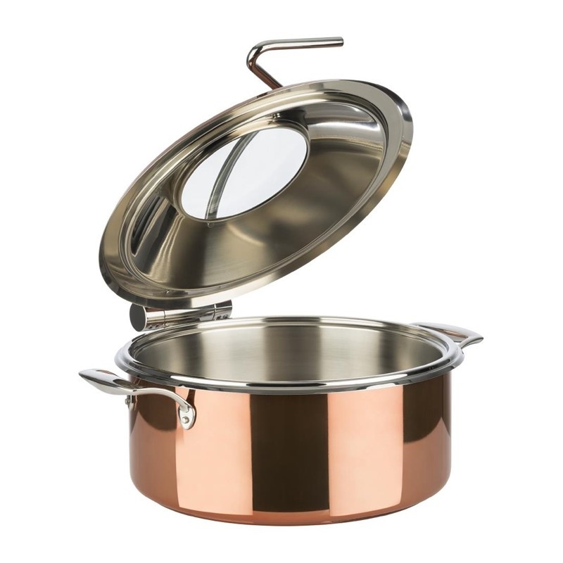 APS APS chafing dish koper Ø305mm, foto 2 van 2