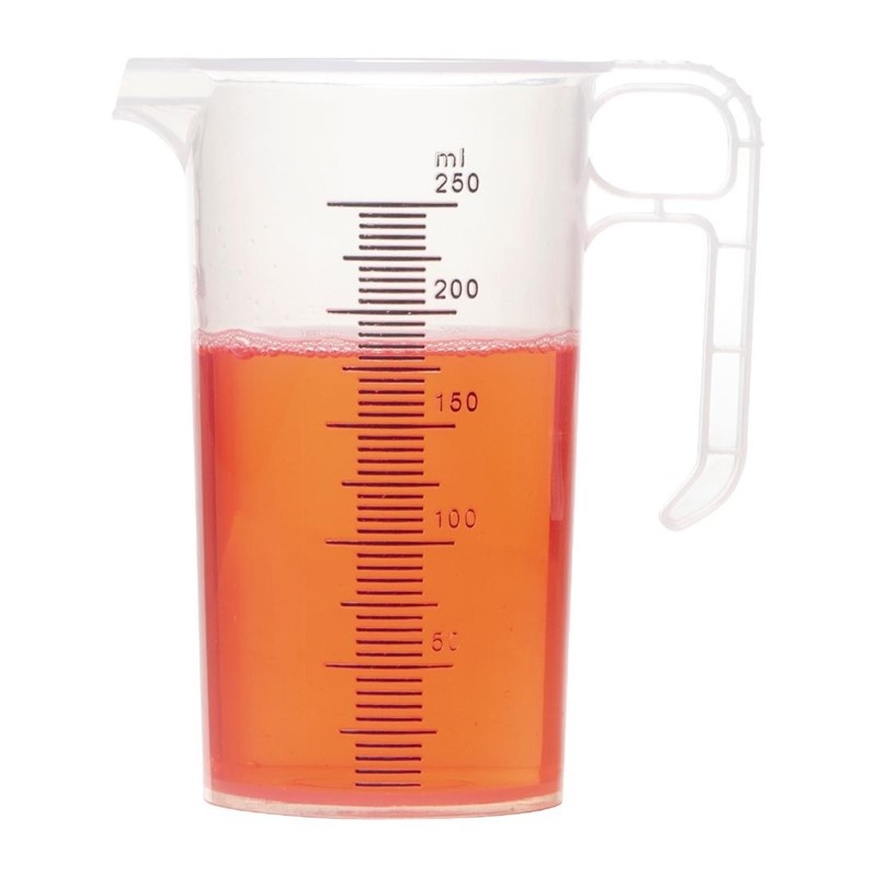 Pro-Measures Polypropyleen maatbeker 250ml, foto 3 van 4