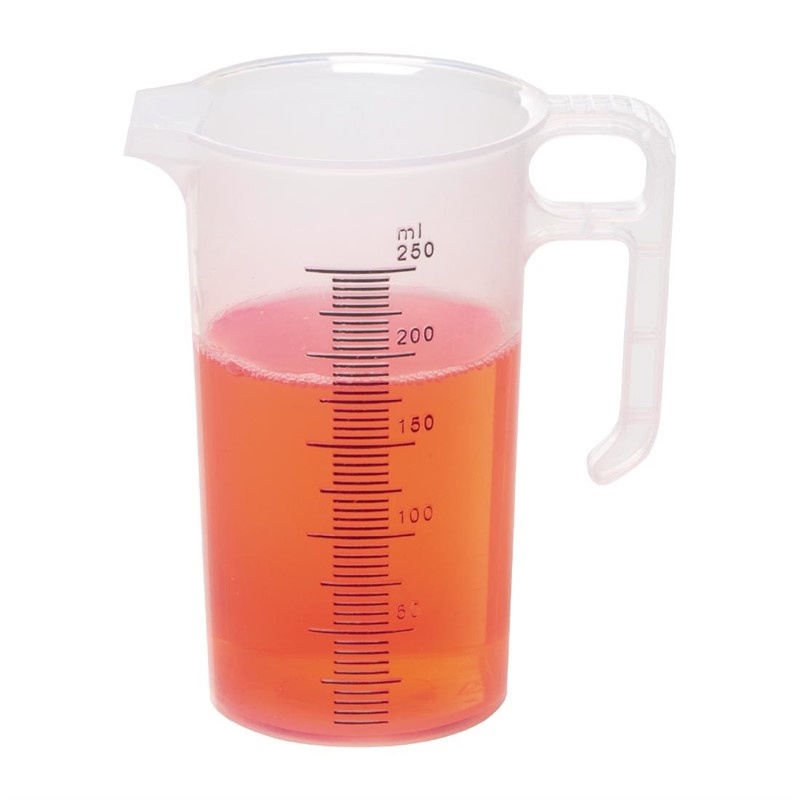 Pro-Measures Polypropyleen maatbeker 250ml, foto 4 van 4