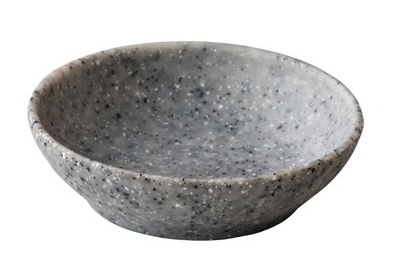 Pebble grijs sausbakje melamine Ø6.5 cm. | 24 stuks