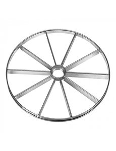  Taartverdeler voor 10 taartpunten RVS | Ø33xH2.8 cm.