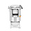 Hendi Aardappelschilmachine Kitchen Line 5 kg | 12L | 70-100 kg/u | 620x525x(H)787