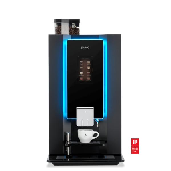 Animo OptiBean Touch Espresso koffieautomaat  met 3 containers