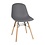 Bolero Bolero Arlo stoelen donkergrijs (2 stuks)