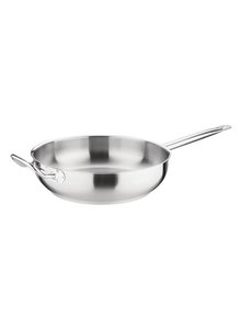 Vogue Sauteuse pan RVS 5.1 liter | Ø30xH10 cm.