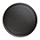 Olympia Olympia Cavolo platte ronde borden 27cm zwart (4 stuks)
