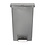 Rubbermaid Rubbermaid Slim Jim pedaalemmer grijs 50 liter | Met bevestiginsband voor afvalzakken