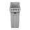 Rubbermaid Rubbermaid Slim Jim afvalbak grijs 49 liter | Versterkte rand