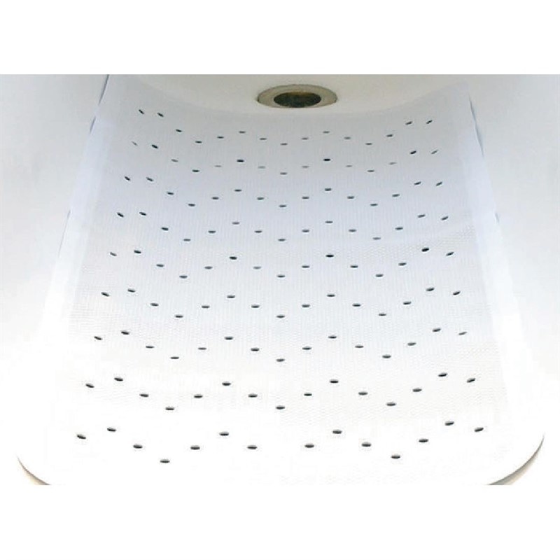Mitre Essentials Mitre Essentials badmat 74x34cm wit, foto 2 van 3