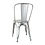 Bolero Bolero Bistro gegalvaniseerd stalen stoelen (4 stuks)