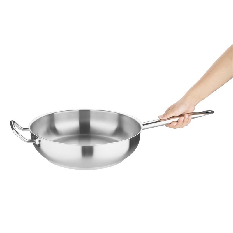Vogue Vogue Sauteuse pan RVS 5.1 liter | Ø30xH10 cm., foto 4 van 4