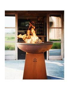 White Fire Barbecue vuurschaal van cortenstaal | Ø102 cm.