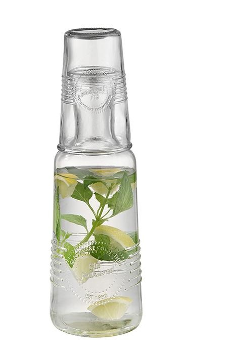 APS Old fashioned glazen karaf | 1 liter