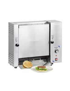 Casselin Verticale toaster 600 met automatische doorvoer | 2.2kW / 230V | 24 seconden per toast