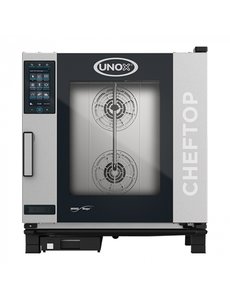 UNOX ChefTop combisteamer Mindmaps PLUS | 7x 1/1GN | 400V/11.7kW | Greep links