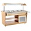 Polar Polar Gekoelde buffetbar 4x GN 1/1 | 149x76,6xH133,8cm