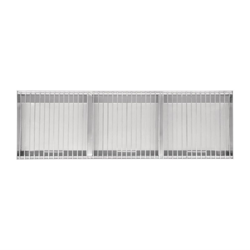 Buffalo Houtskool barbecue met 3 roosters | Breedte 100 cm., foto 2 van 3