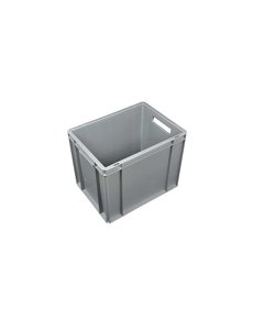  Stapelkrat met twee open handgrepen budget line | 400x300xH27 mm.