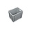 Stapelkrat met twee open handgrepen budget line | 400x300xH27 mm.