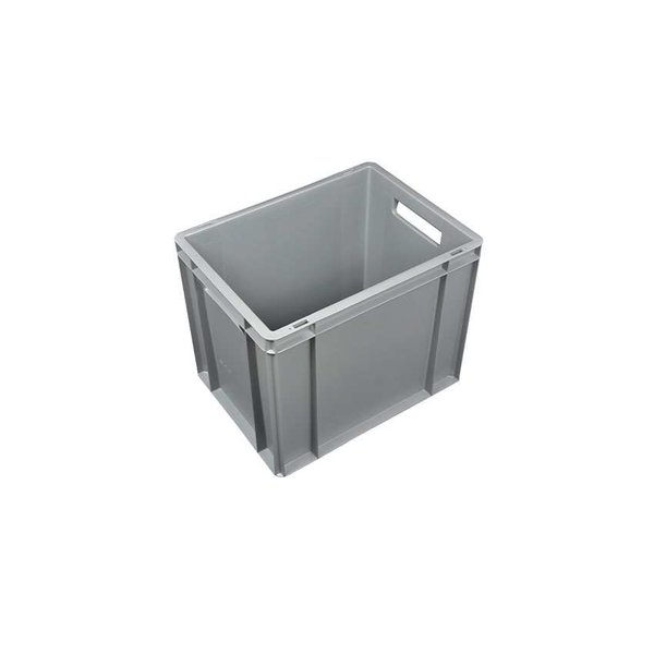 Stapelkrat met twee open handgrepen budget line | 400x300xH27 mm.