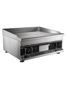 Combisteel Bakplaat met gladde plaat | 400V / 5kW | 60x52xH31 cm.