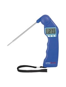 Hygiplas Thermometer blauw met LCD-display |  -50 tot +300°C