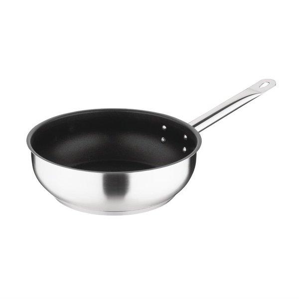 Vogue Vogue Platinum Plus RVS anti-aanbak inductie sauteuse Ø24cm