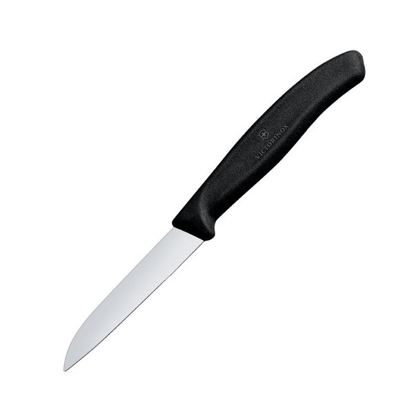 Victorinox Victorinox recht schilmesje 8cm zwart