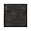 Bolero Bolero Tafelblad vierkant voorgeboord vintage zwart | 70 x 70 cm.