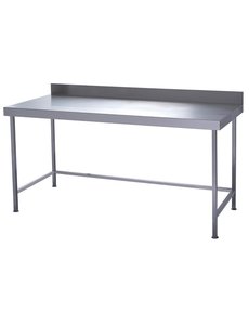  Parry volledig gelaste roestvrijstalen wandtafel 1200x600 mm