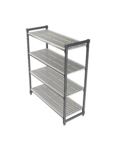 Cambro Opbergrek met 4 planken | 1830x1525x610 mm.